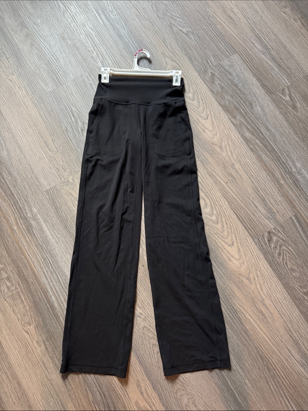 lululemon Black align Wide-Leg High-Rise Pants